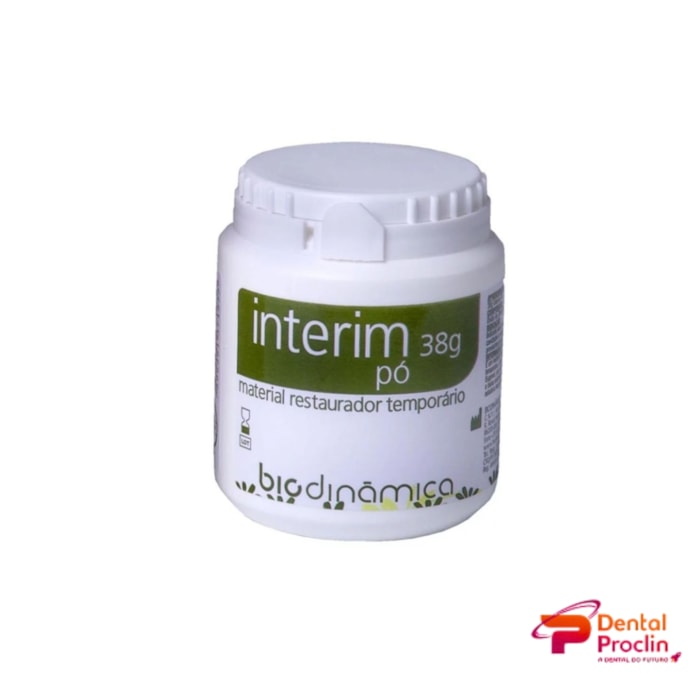 Restaurador Provisório Interim Pó - Biodinâmica Validade: 08/26