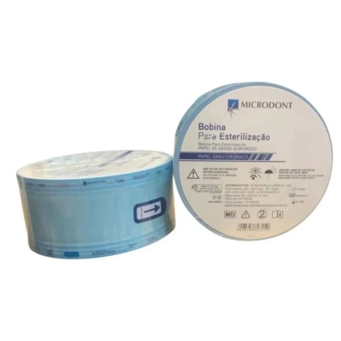 Rolo para Esterilização 25cm x 100m - Microdont
