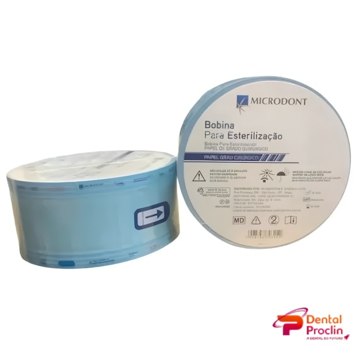 Rolo para Esterilização 30cm x 100m - Microdont