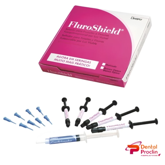Selante Fluroshield Kit - Dentsply Sirona Validade: 05/26