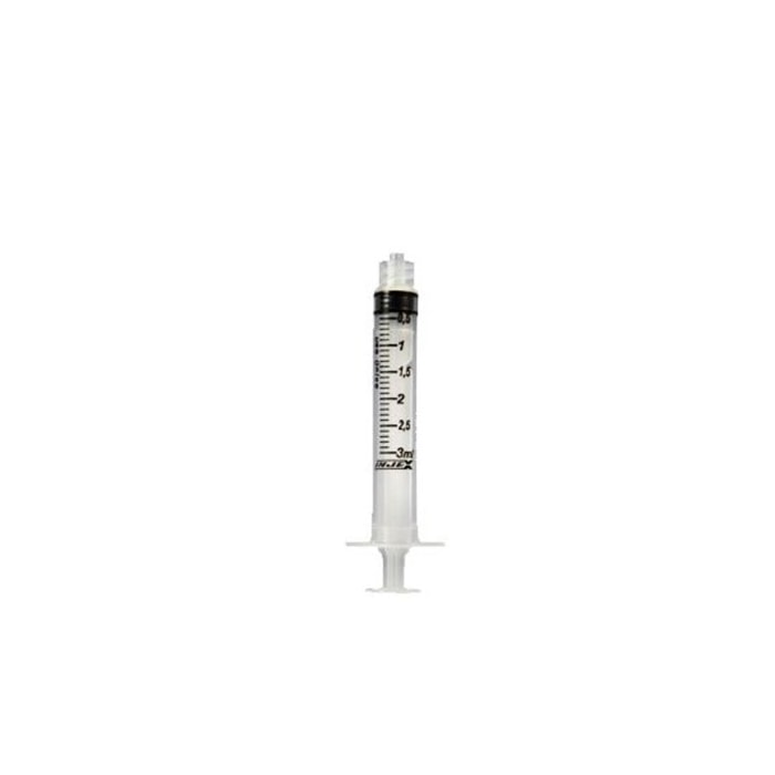 Seringa 3ml Bico Lock s/ Agulha Pacote c/ 10 Injex Dental Proclin