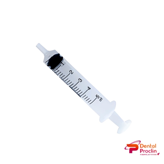 Seringa Hipodérmicas Bico Slip 5ml - Procare Validade: 09/26