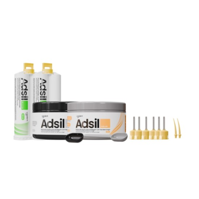 Silicone de Adição Adsil Putty Light Body Kit - Vigodent