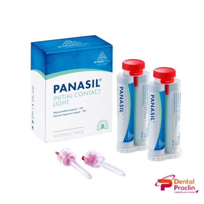 Silicone de Adição Panasil Initial Contact Light Normal Pack – Kettenbach