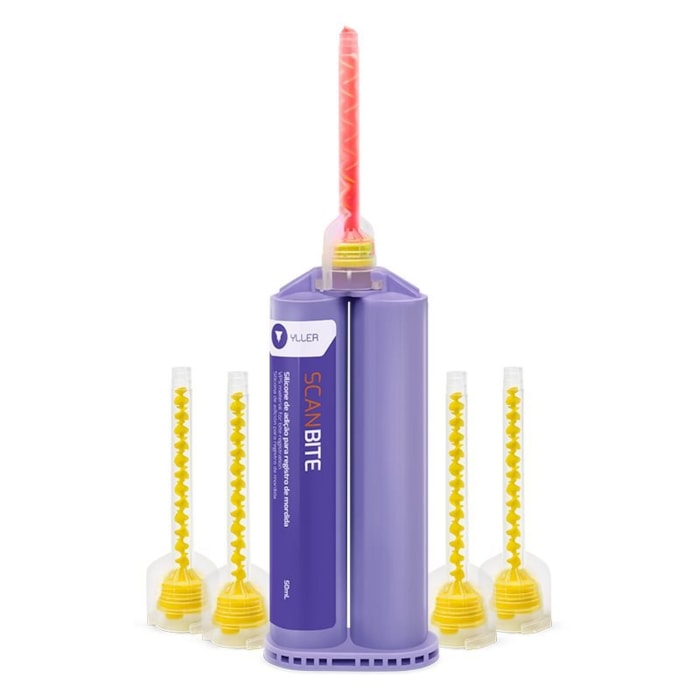 Silicone de Adição para Registro de Mordida Scan Bite com 1 Cartucho - Yller