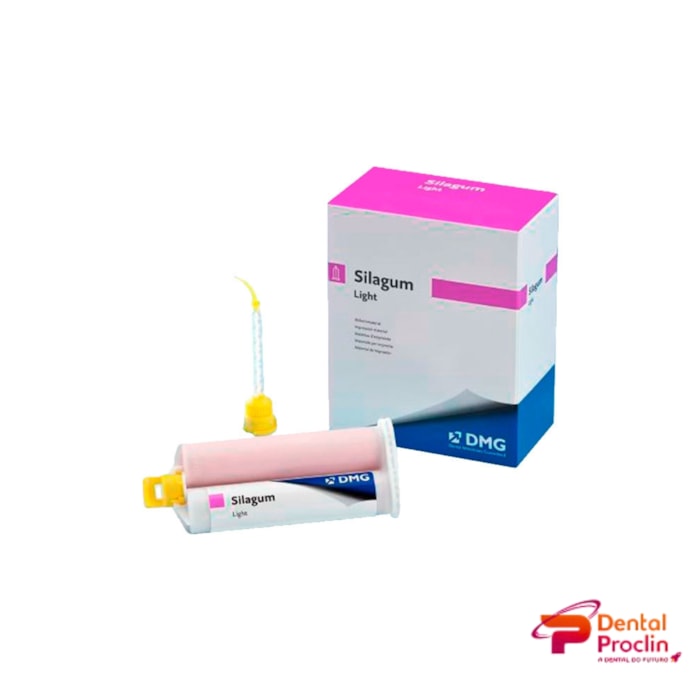 Silicone de Adição Silagum Light AM Refil com 2 Cartuchos - DMG