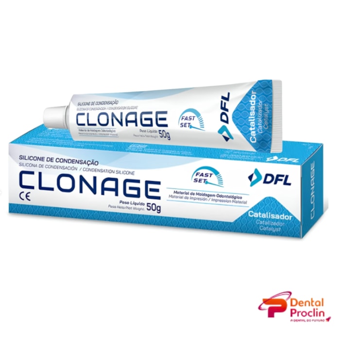 Silicone de Condensação Clonage Catalisador - DFL Validade: 06/26