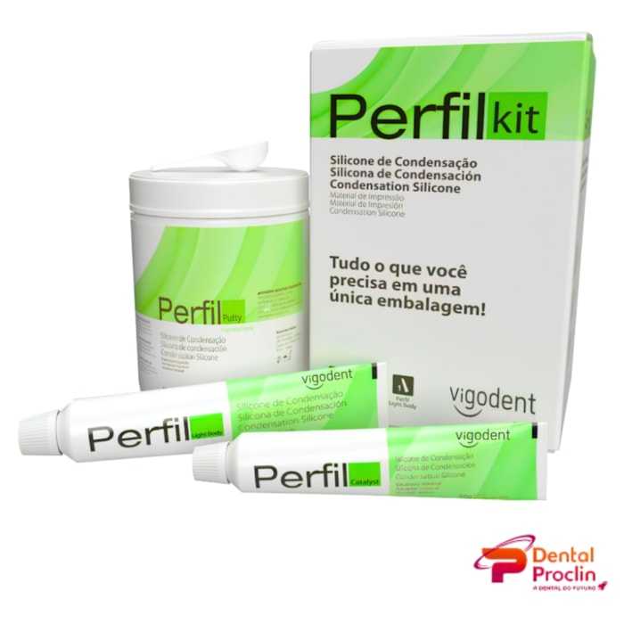 Silicone de Condensação Perfil Kit - Vigodent