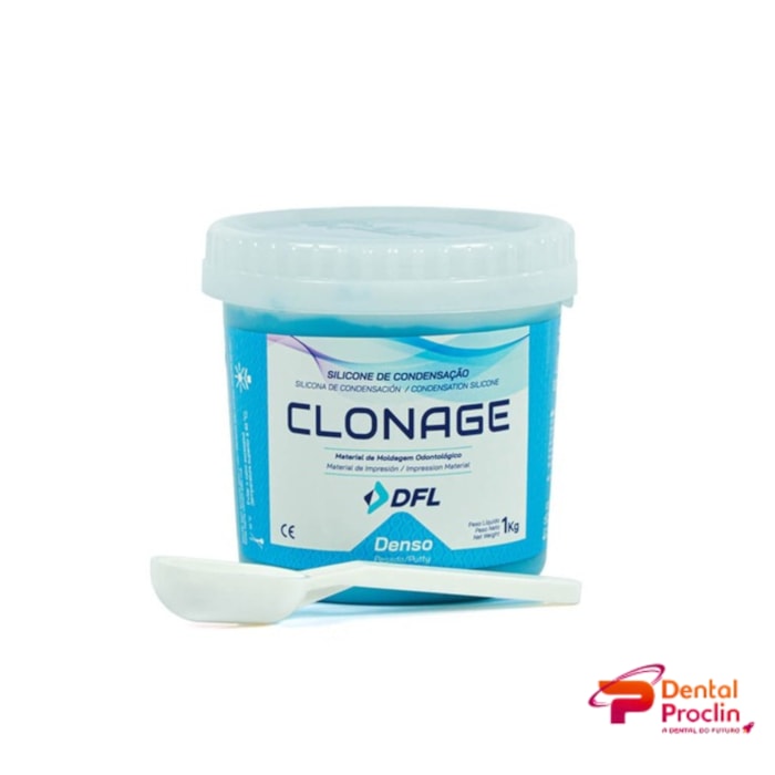 Silicone de Condesação Clonage Kit - DFL Validade: 10/26