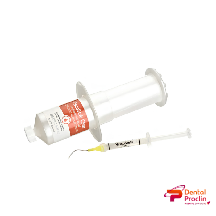 Solução Hemostática ViscoStat Clear Indispense Kit 25% - Ultradent Validade: 03/27