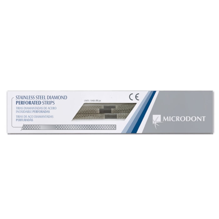 Tira de Lixa de Aço Diamantada 4mm - Microdont