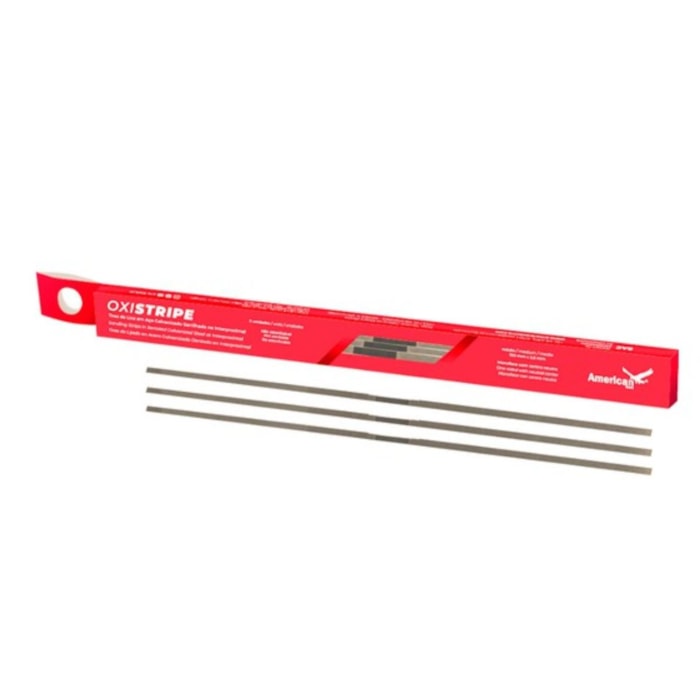 Tira de Lixa de Aço Galvanizado Serrilhada Oxistripe Médio - American Burrs