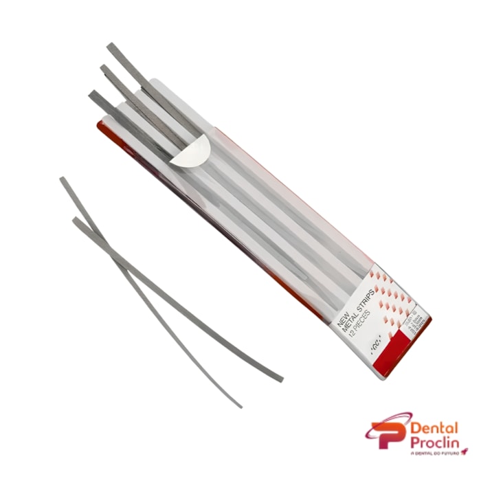 Tira de Lixa New Metal Strips 3.3mm 12 Unidades - GC