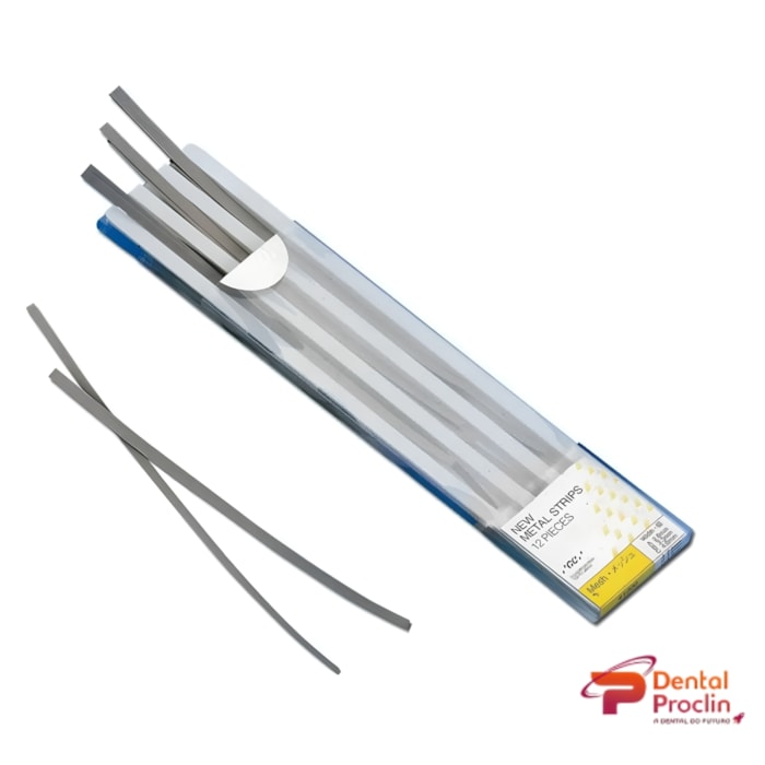 Tira de Lixa New Metal Strips 4.0mm 12 Unidades - GC