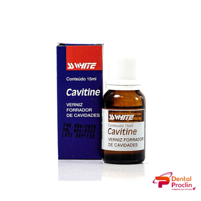 Verniz Forrador de Cavidades Cavitine - SS White Validade: 07/26